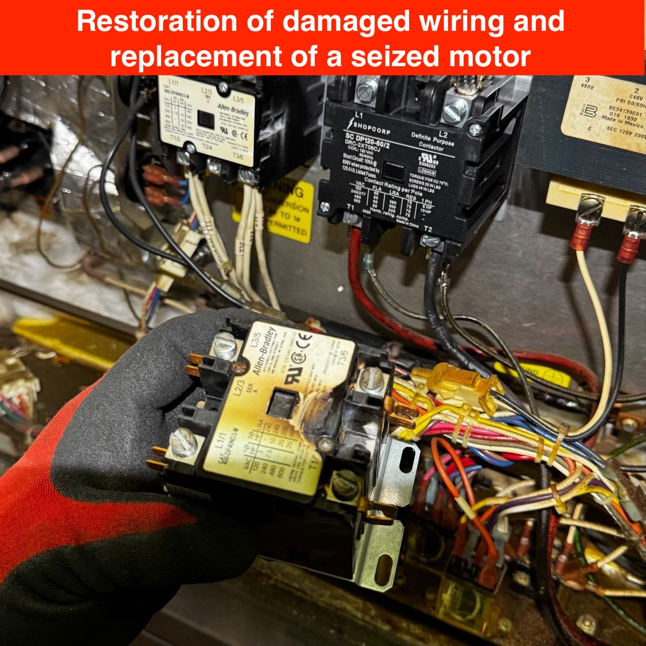 Emergency commercial steamer repair completed in Redwood City, California